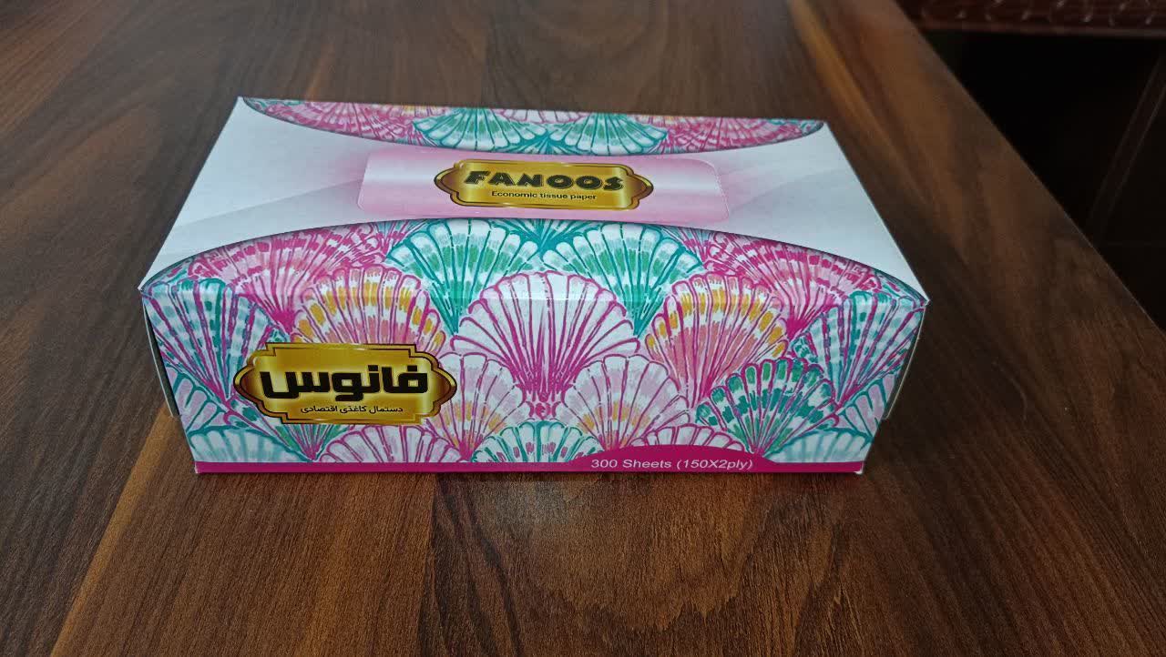 دستمال کاغذی 200برگ جعبه