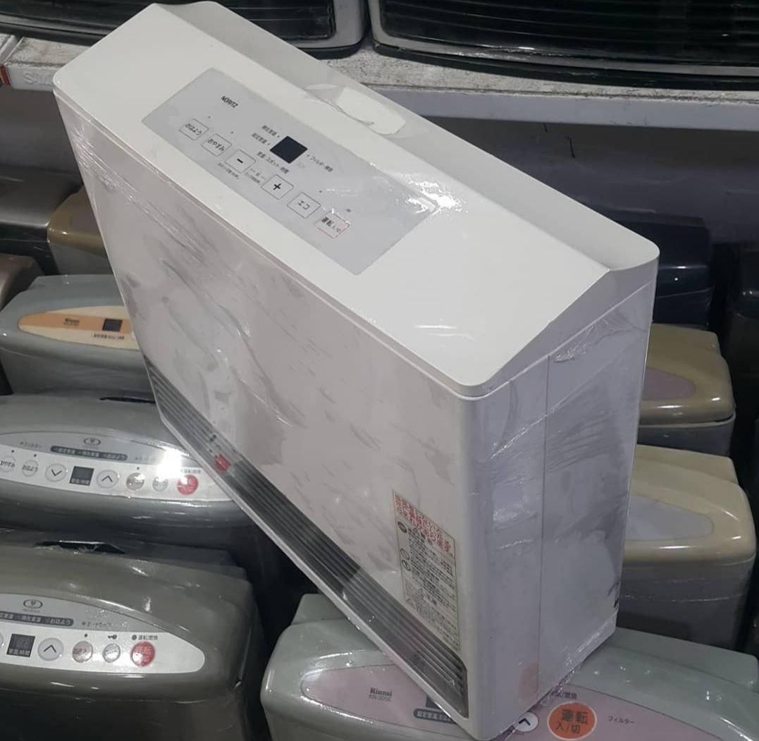 بخاری گازی برقی ژاپنی فن دار درجا