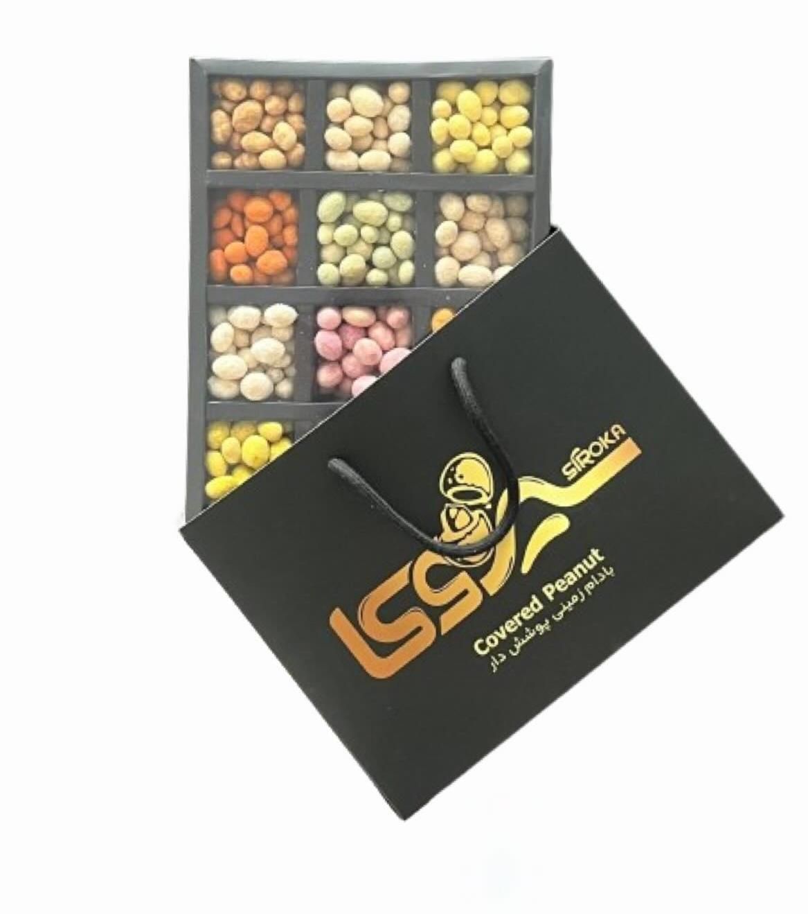 پک پذیرایی بادام زمینی پوشش دار