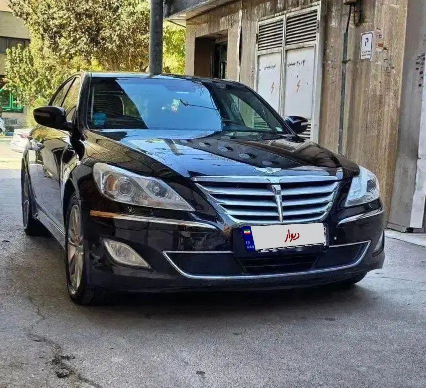 اجاره هیوندای جنسیس در تهران لوکس، بدون راننده