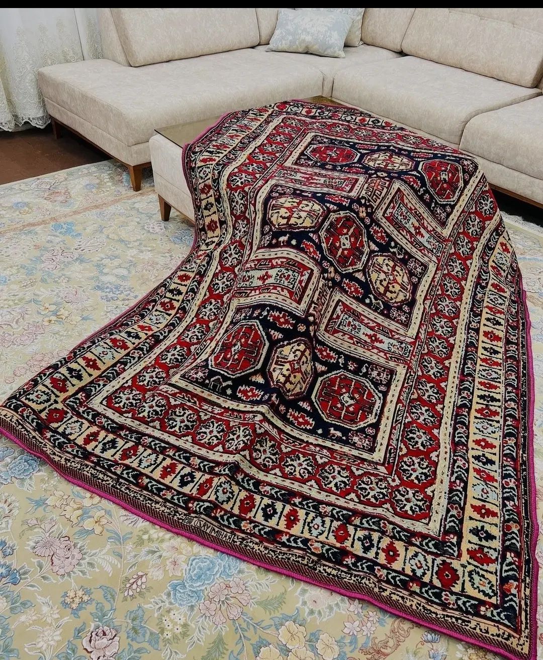 فروش عمده روفرشی باغ بهشت تولیدی در یزد