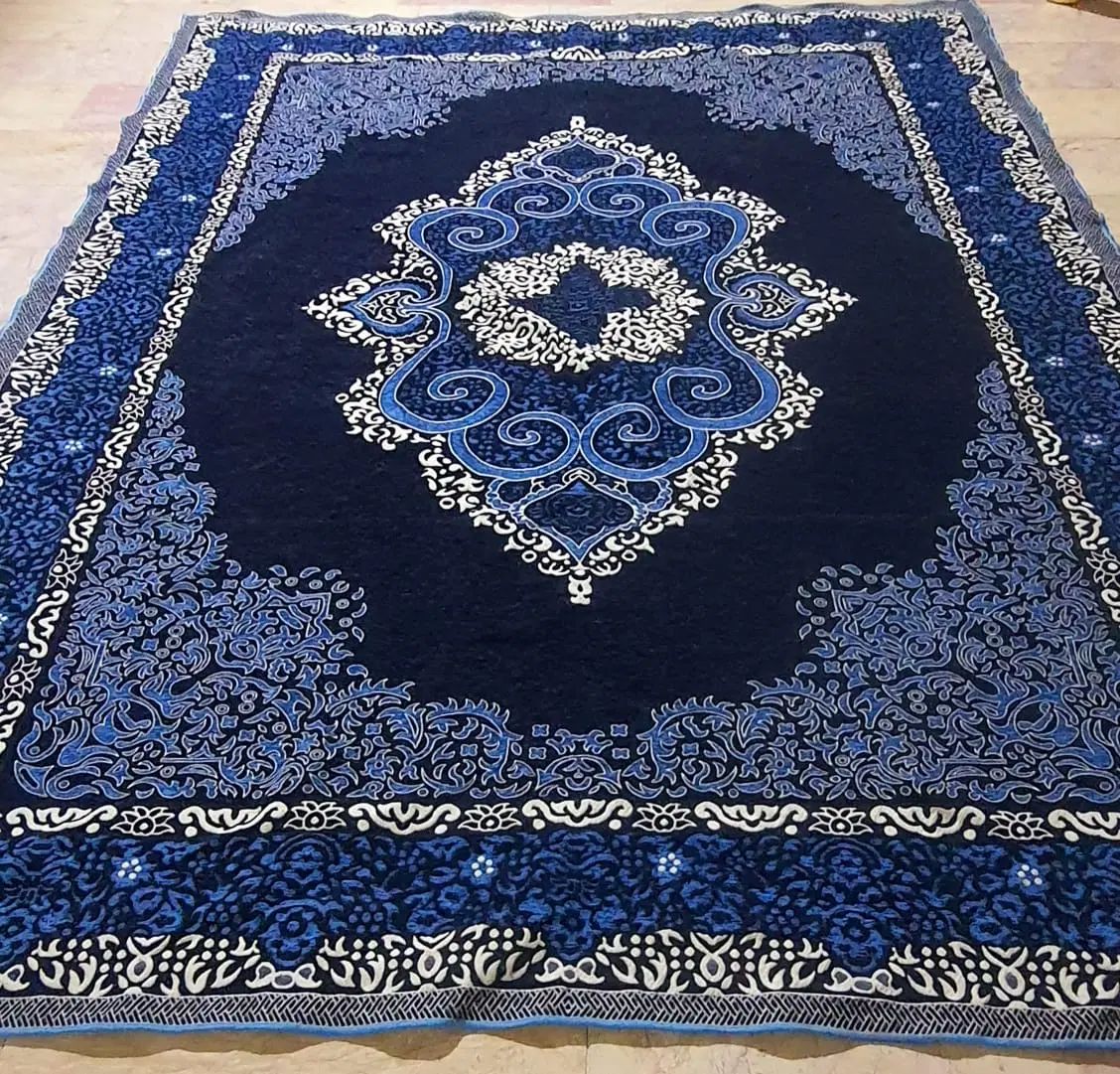 فروش عمده روفرشی مخمل دوشانل زیر قیمت کارخانه در یزد