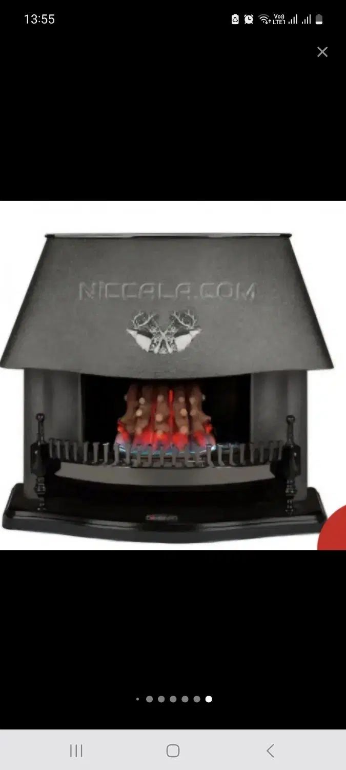 بخاری گازی شومینه MC110