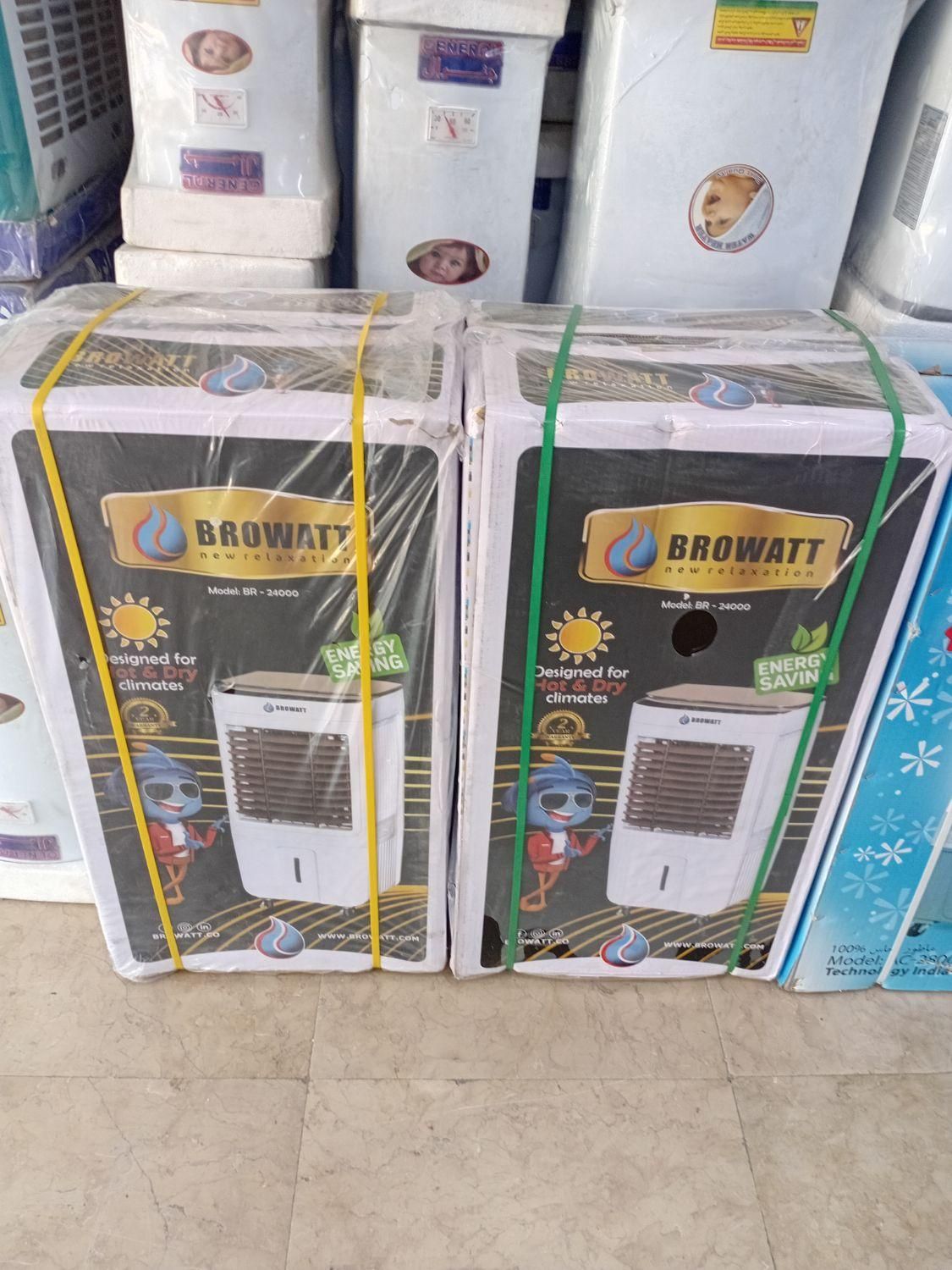 کولر پرتابل مدل ۲۴ هزار شرکت برووات