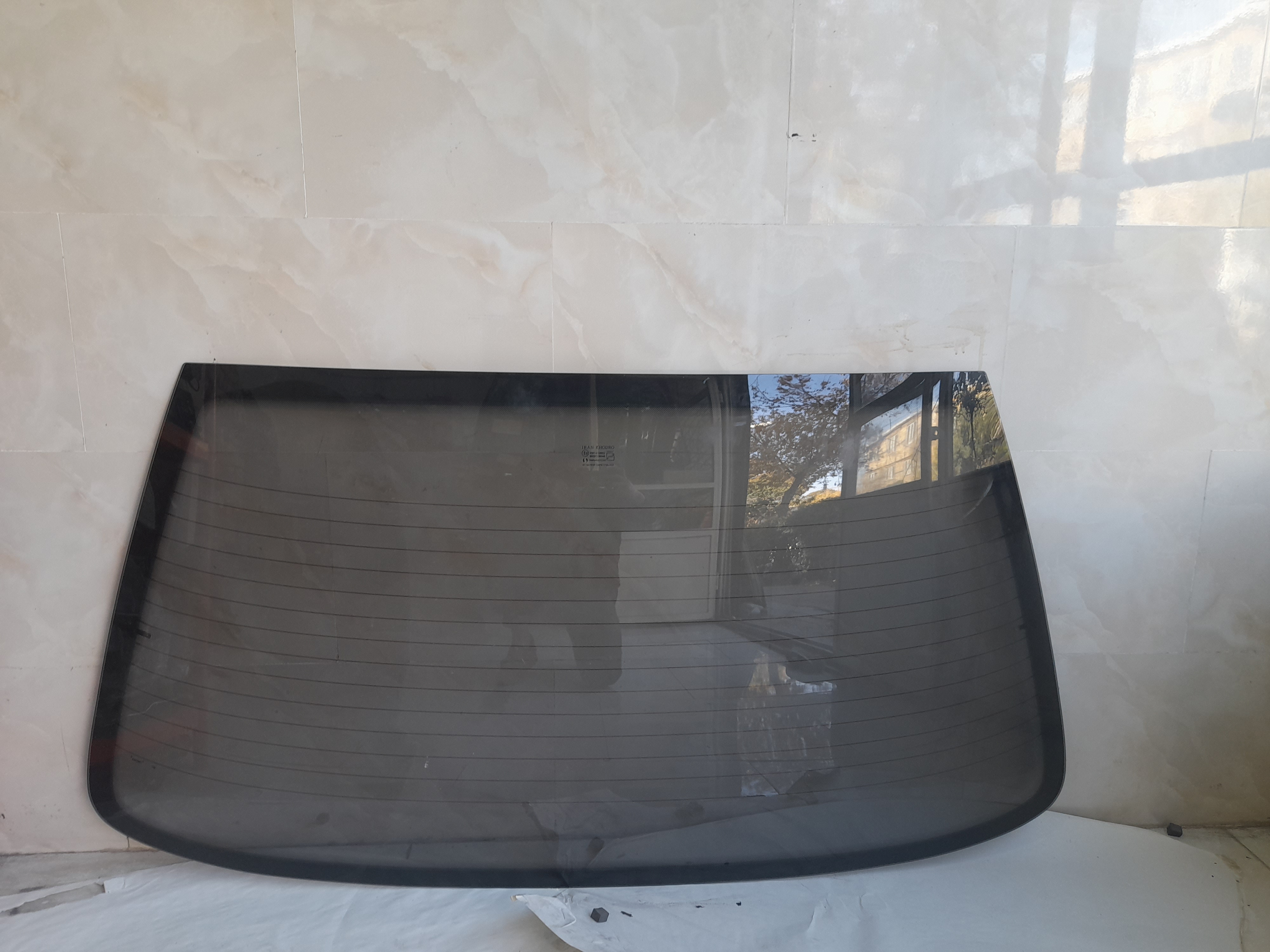 شیشه عقب 405 دودی کارخانه