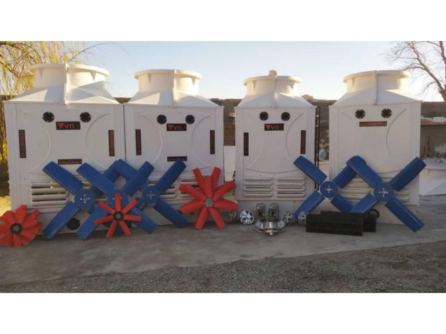 کولینگ تاور برج خنک کننده ۲۰،۴۰،۶۰،۸۰،۱۰۰تن