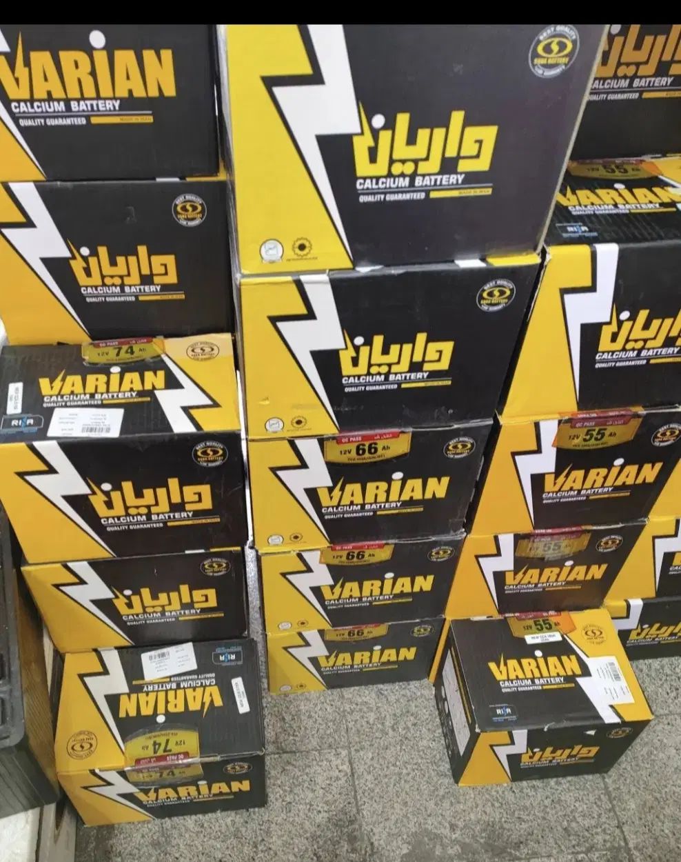 باتری سپاهان و صبا و...