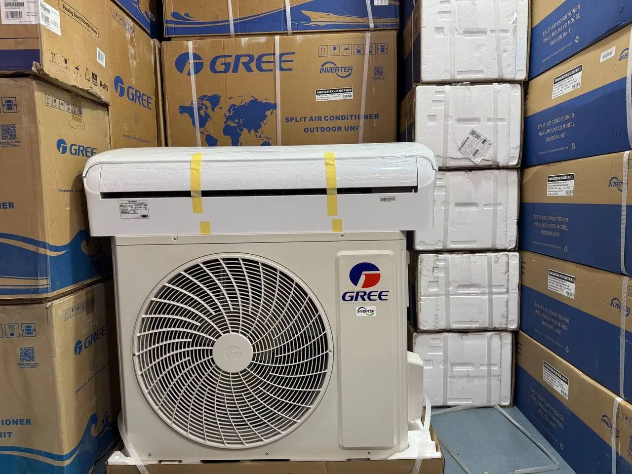کولرگازی گری ۳۰ هزار آینورتردار ای کنترل امپر