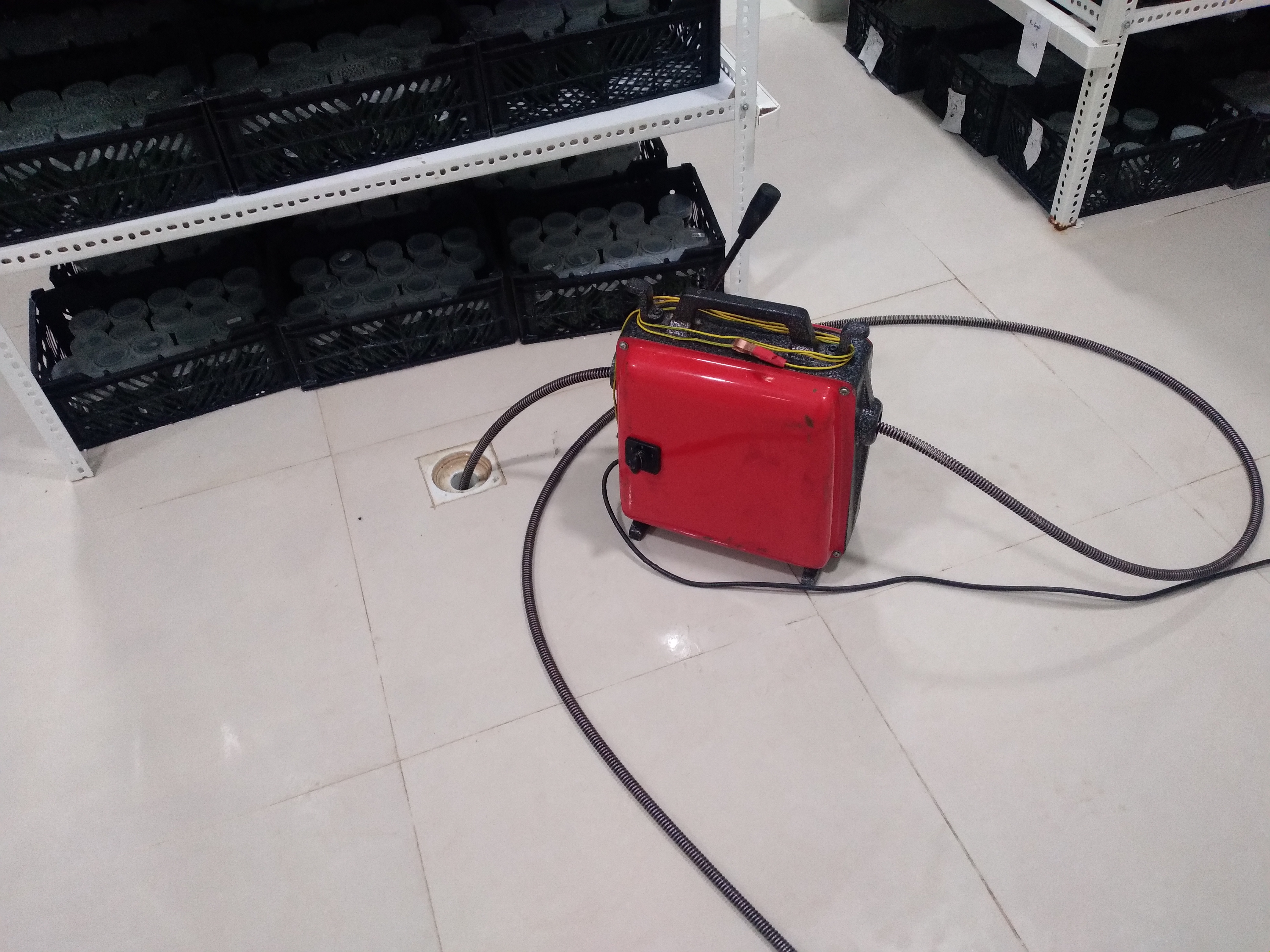 لوله باز کنی فوری با فنر برقی