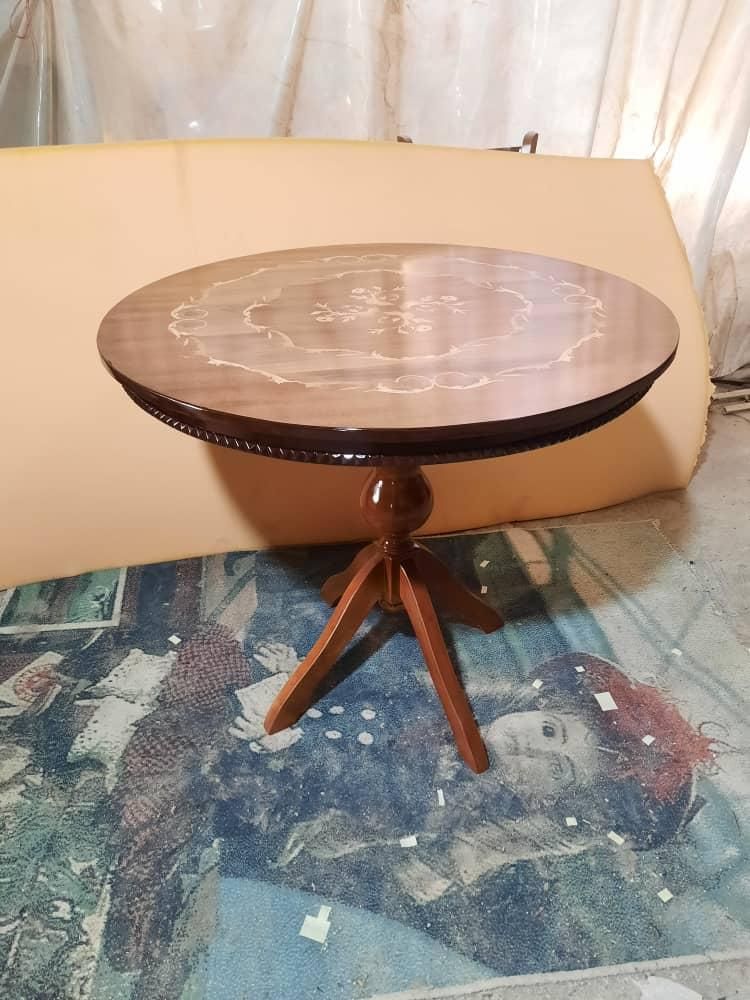 میز نهار خوری معرق ۴ نفره میز خاطره بزرگ غذاخوری