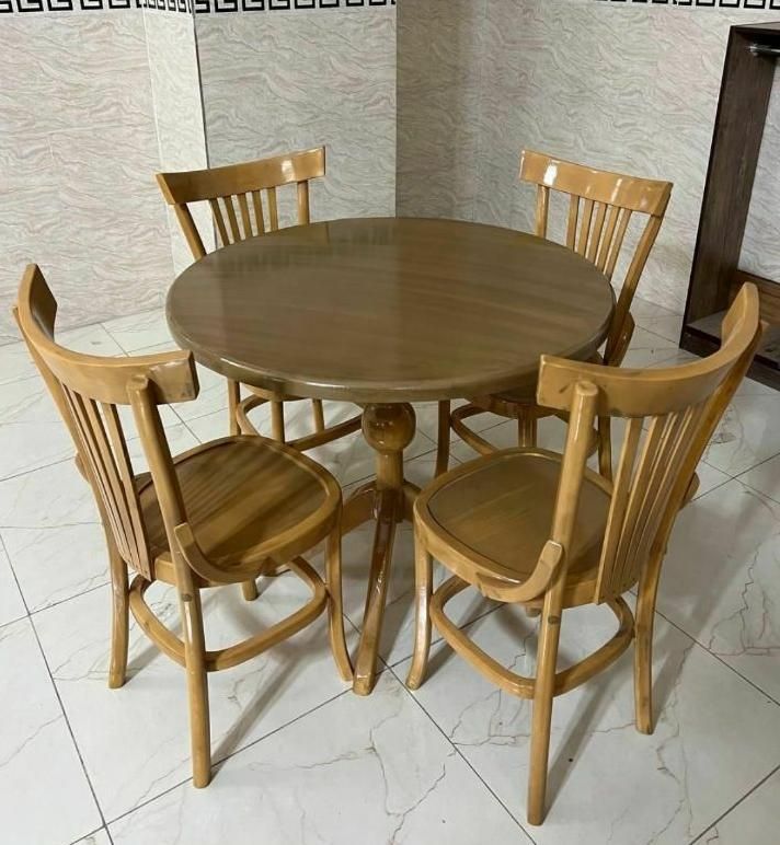 میز نهار خوری غذاخوری ۴ نفره لهستانی نهارخوری غذا