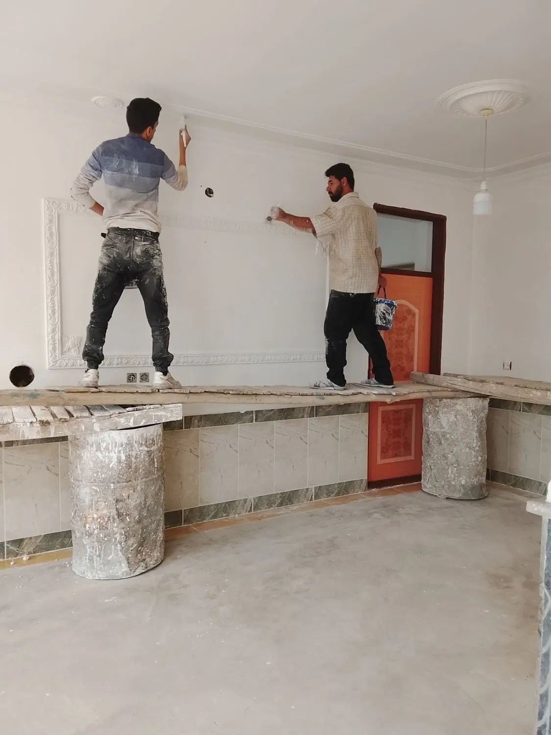 نقاشی ساختمان