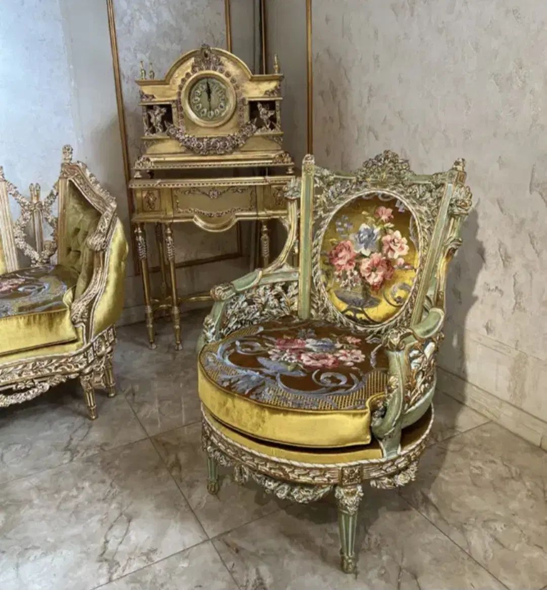 مبلمان کلاسیک مصری سلطنتی Abroham