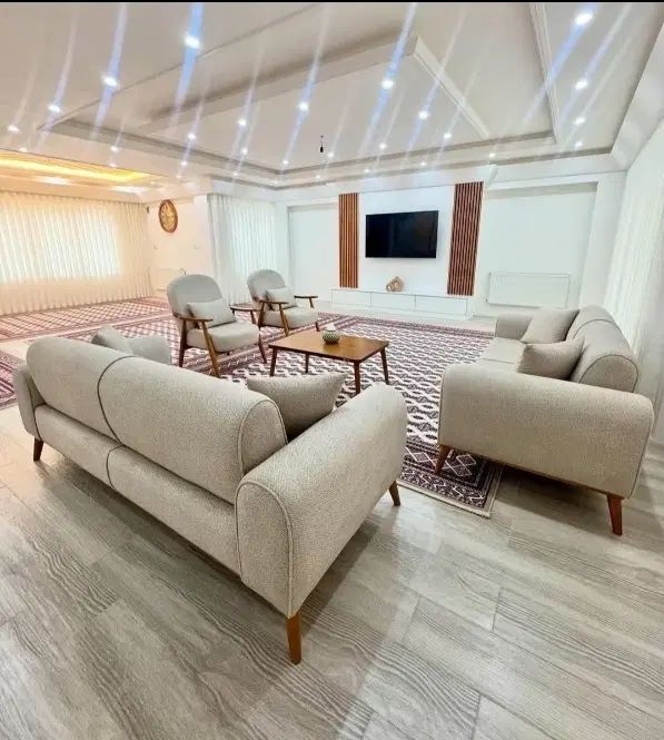 مبل و مبلمان راحتی هفت نفره با ۲ سال گارانتی