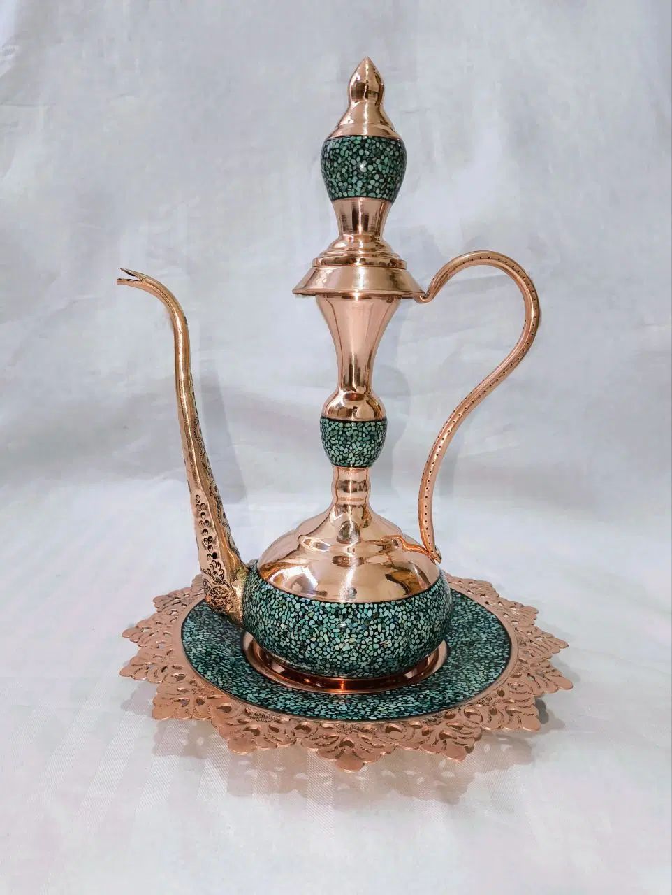 گلاب پاش مس فیروزه