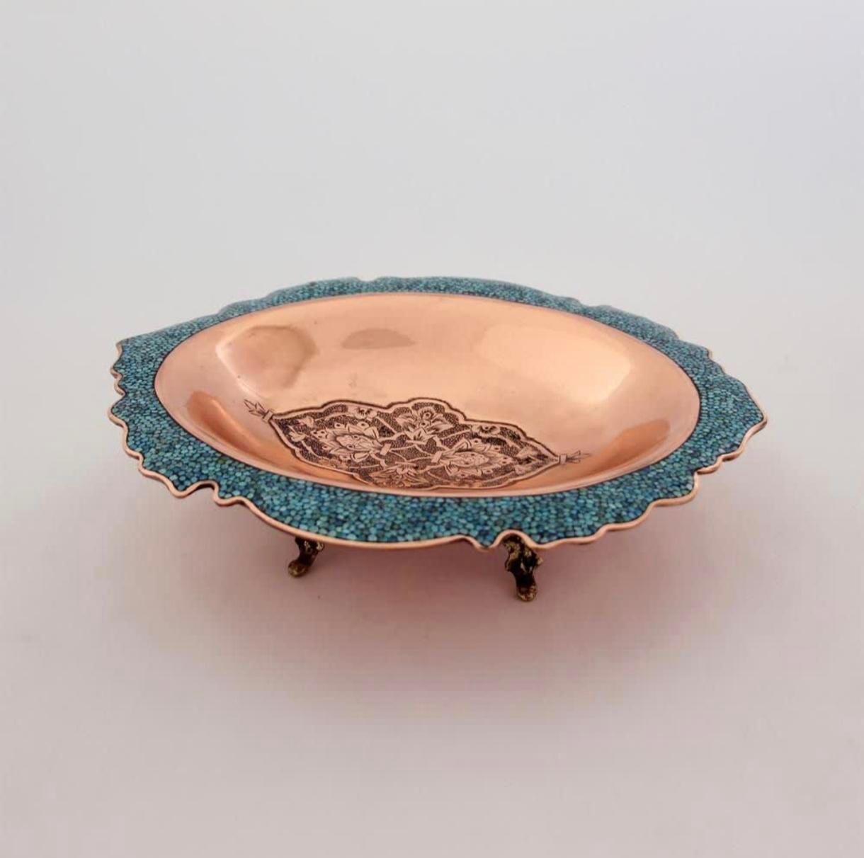 میوه خوری بیضی فیروزه