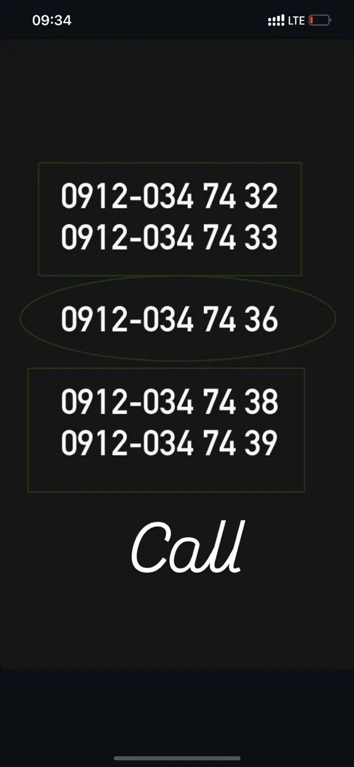 سیم کارت 09120347439
