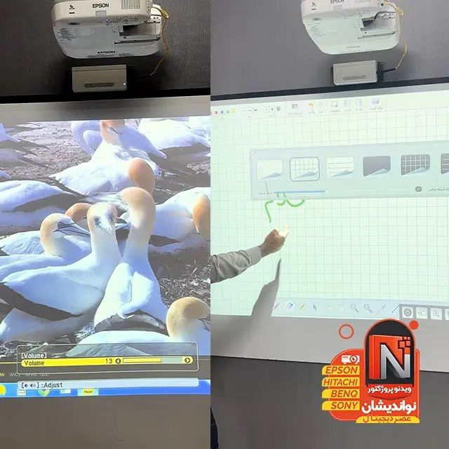ویدئو پروژکتور هوشمند مخصوص مدارس و مراکز آموزشی