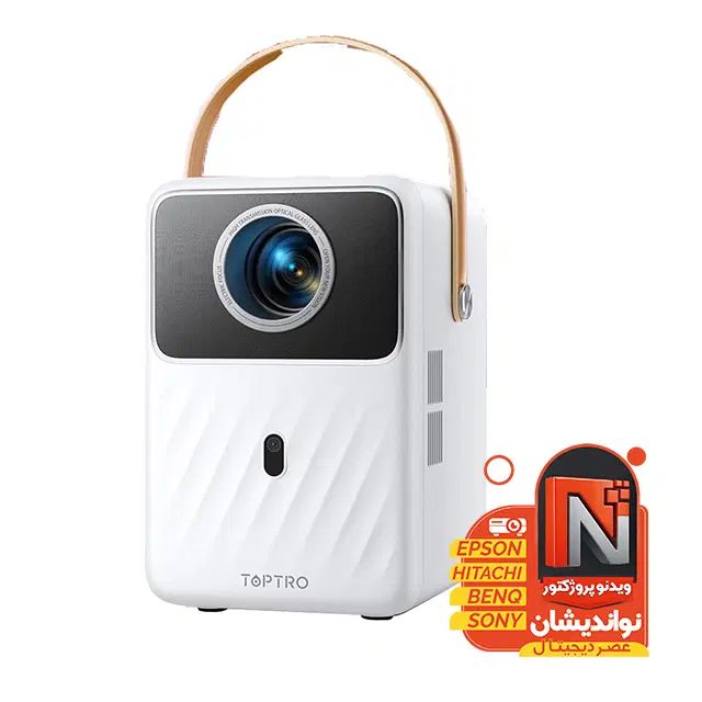 مینی ویدیو پروژکتور شارژی مخصوص کمپ toptro b1