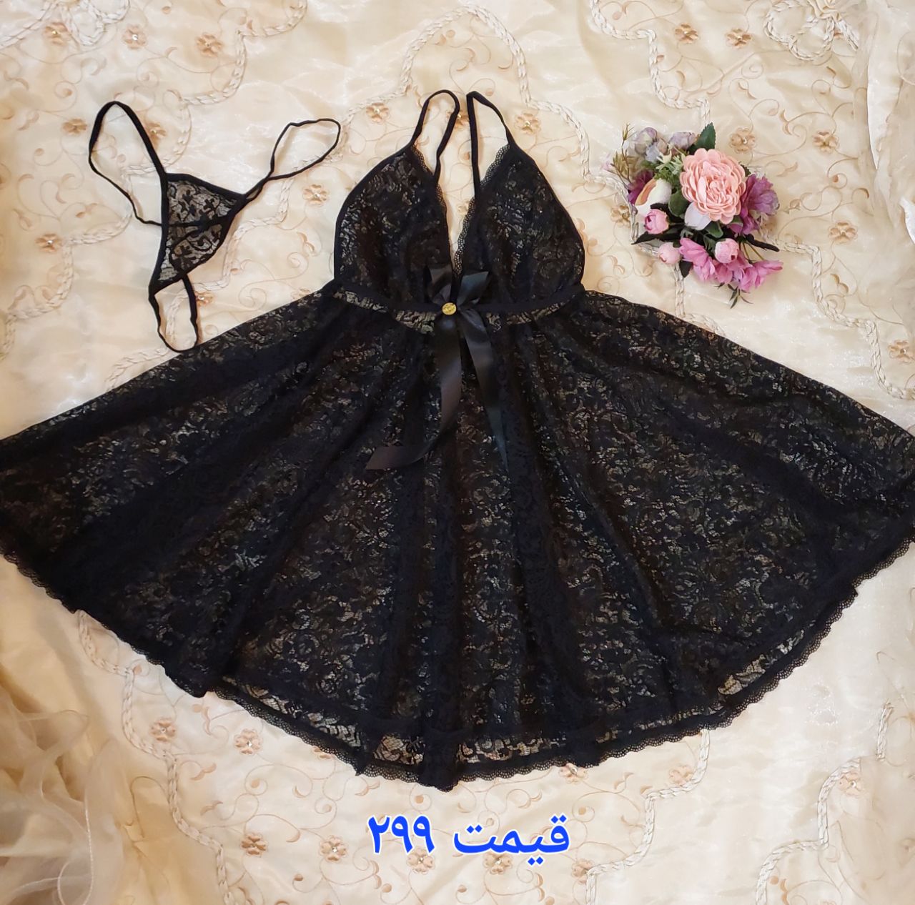 پیراهن دو تیکه دانتل
