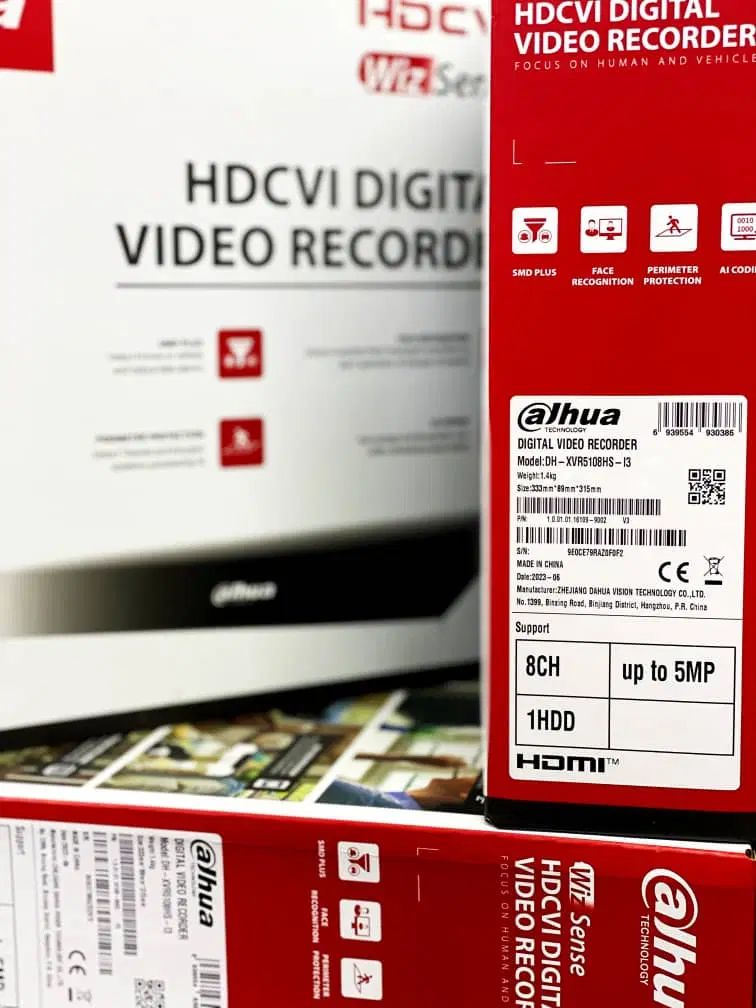 دوربین مداربستهDvr/Nvr دستگاه دی وی ار داهوا/Dahua