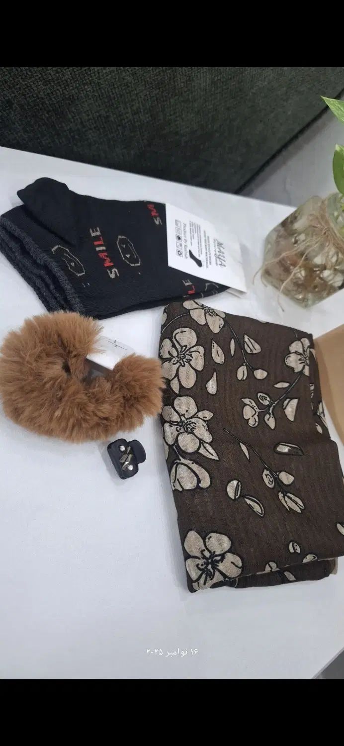 پک هدیه روز مادر ،روسری گیره جوراب و...
