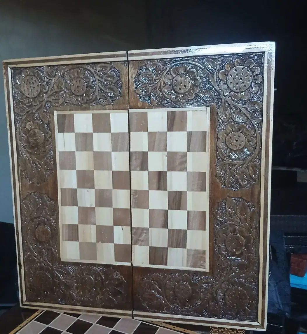 تولیدی تخته نرد،چوب روس اعلامنبت کار دست فاخر ۴۱۰۰ در شیراز
