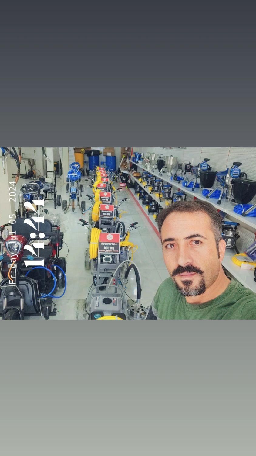 دستگاه خطکشی جاده