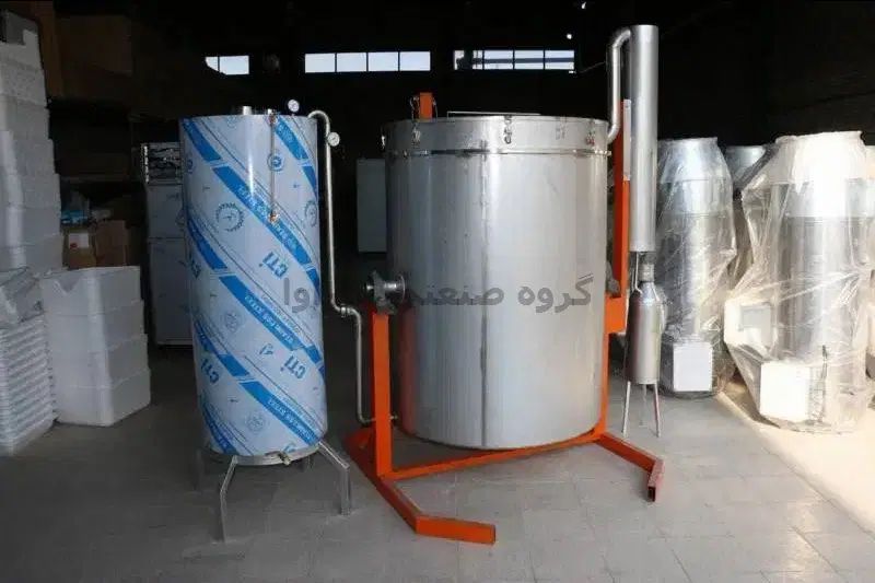 دستگاه تقطیر - گلاب گیر خانگی و صنعتی در اورمیه