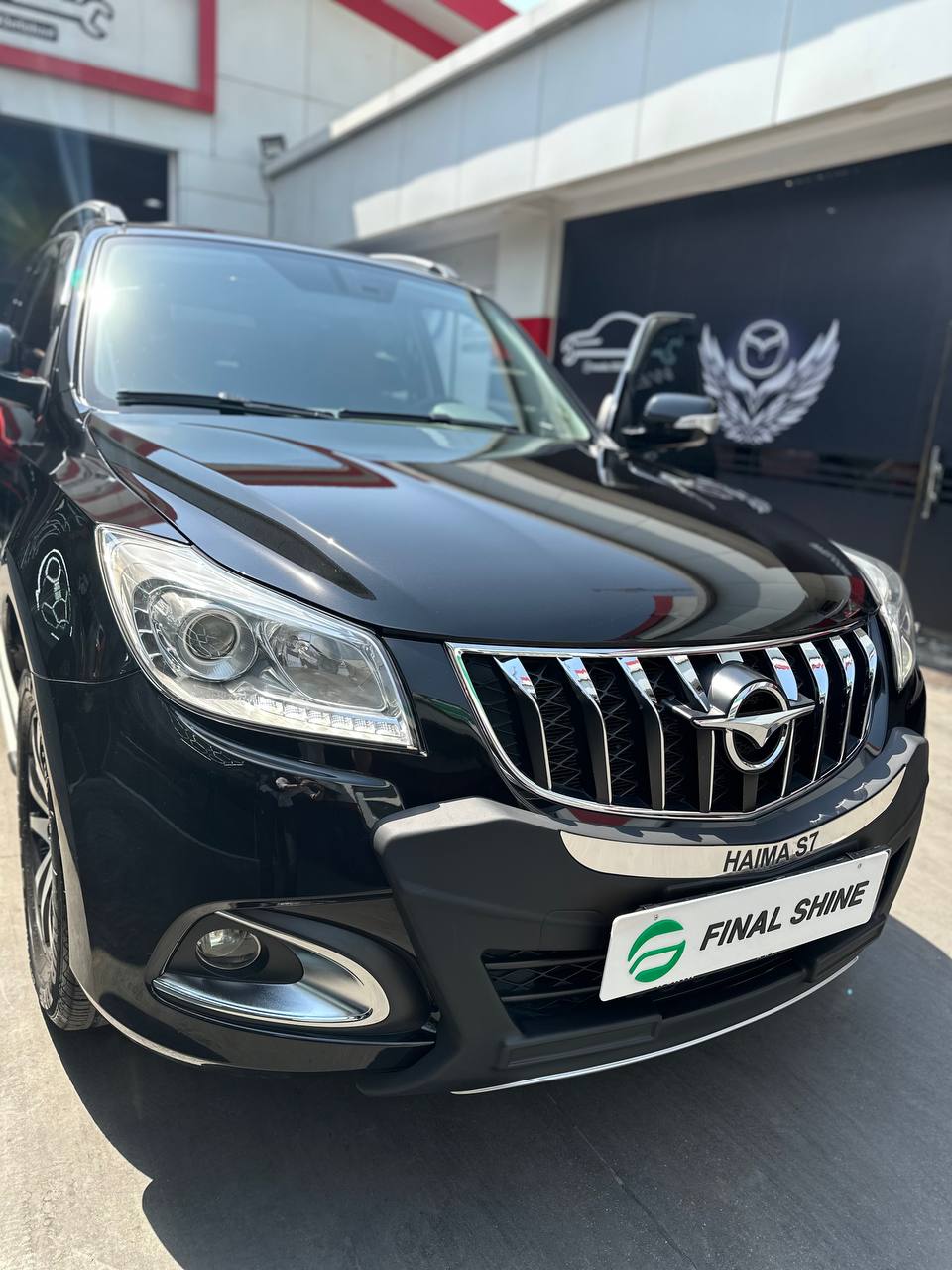 کاور رنگی مشکی مات