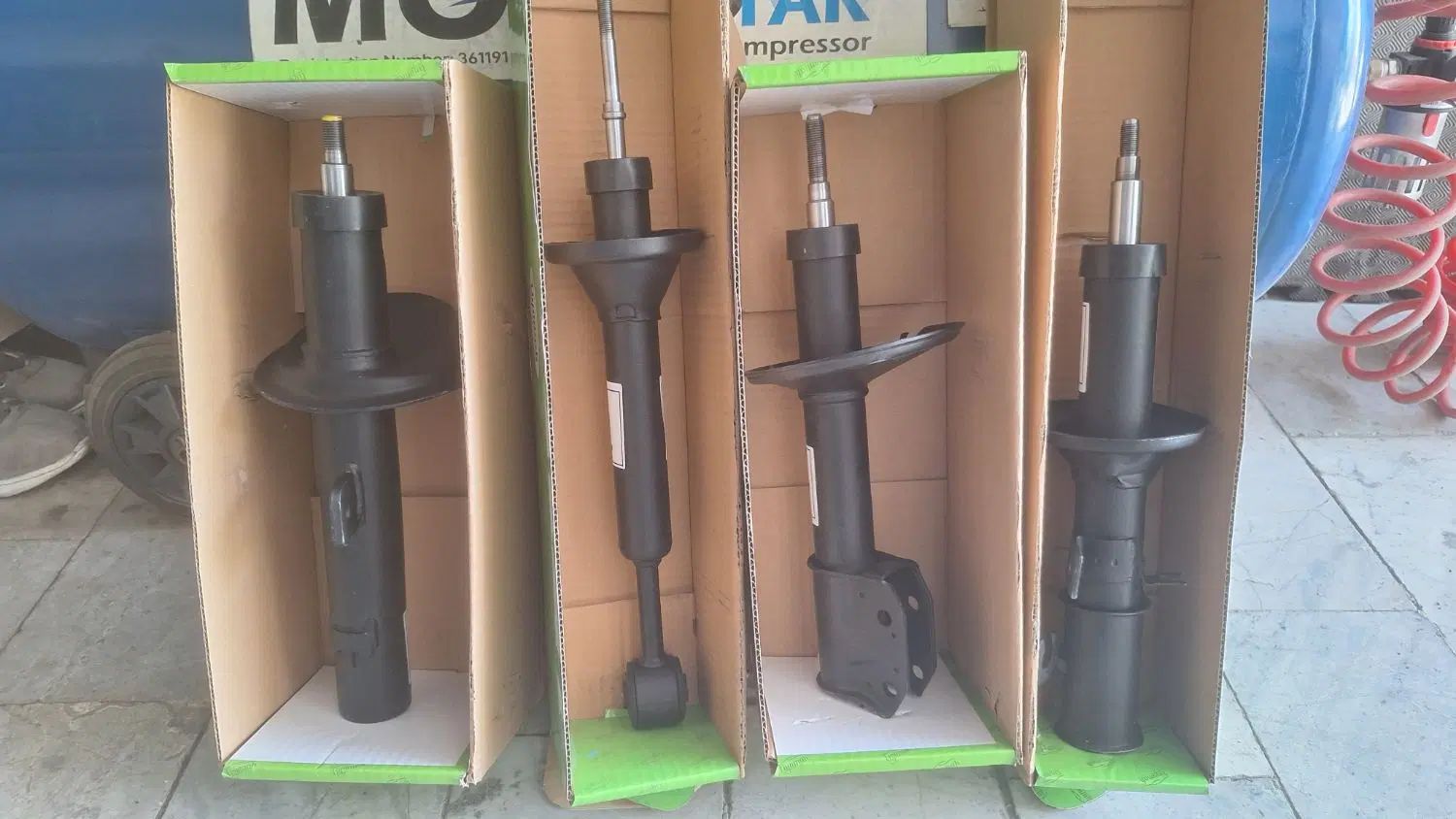 کمک فنر پژو با گارانتی 18ماهه قیمت استثنایی