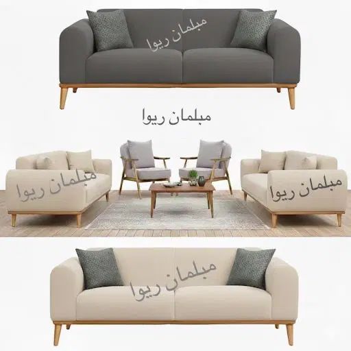 مبل 8نفره تختخوابشو اماده تحویل ارسال تهران رایگان