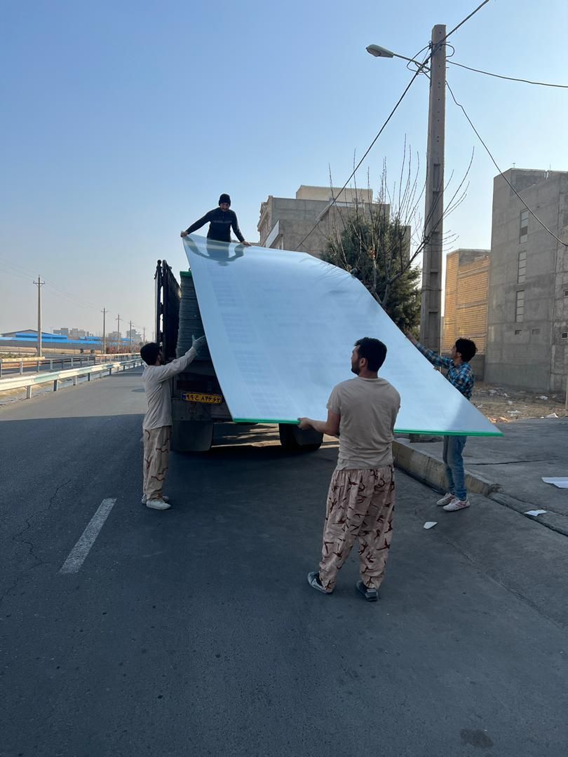 ورق پلی کربنات طلق کارتن پلاست ایرانیت شیروانی