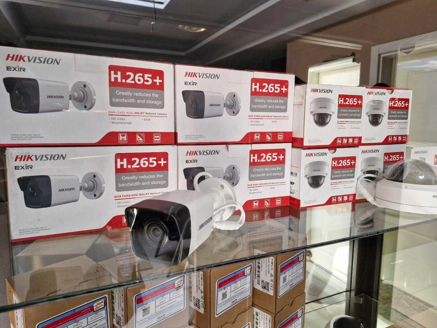 نصب و فروش دوربین مداربسته هایک ویژن 24 ساعته