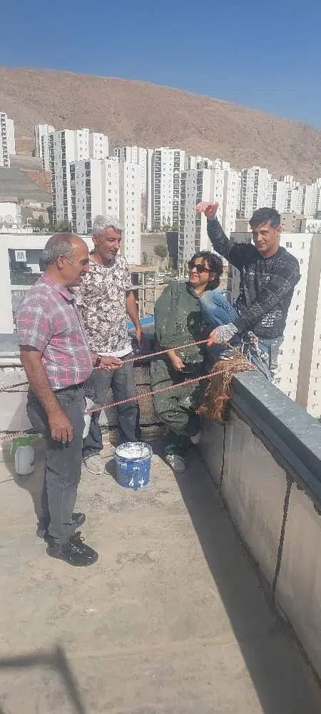 خدمات کار در ارتفاع با طناب Rapel. M. GH