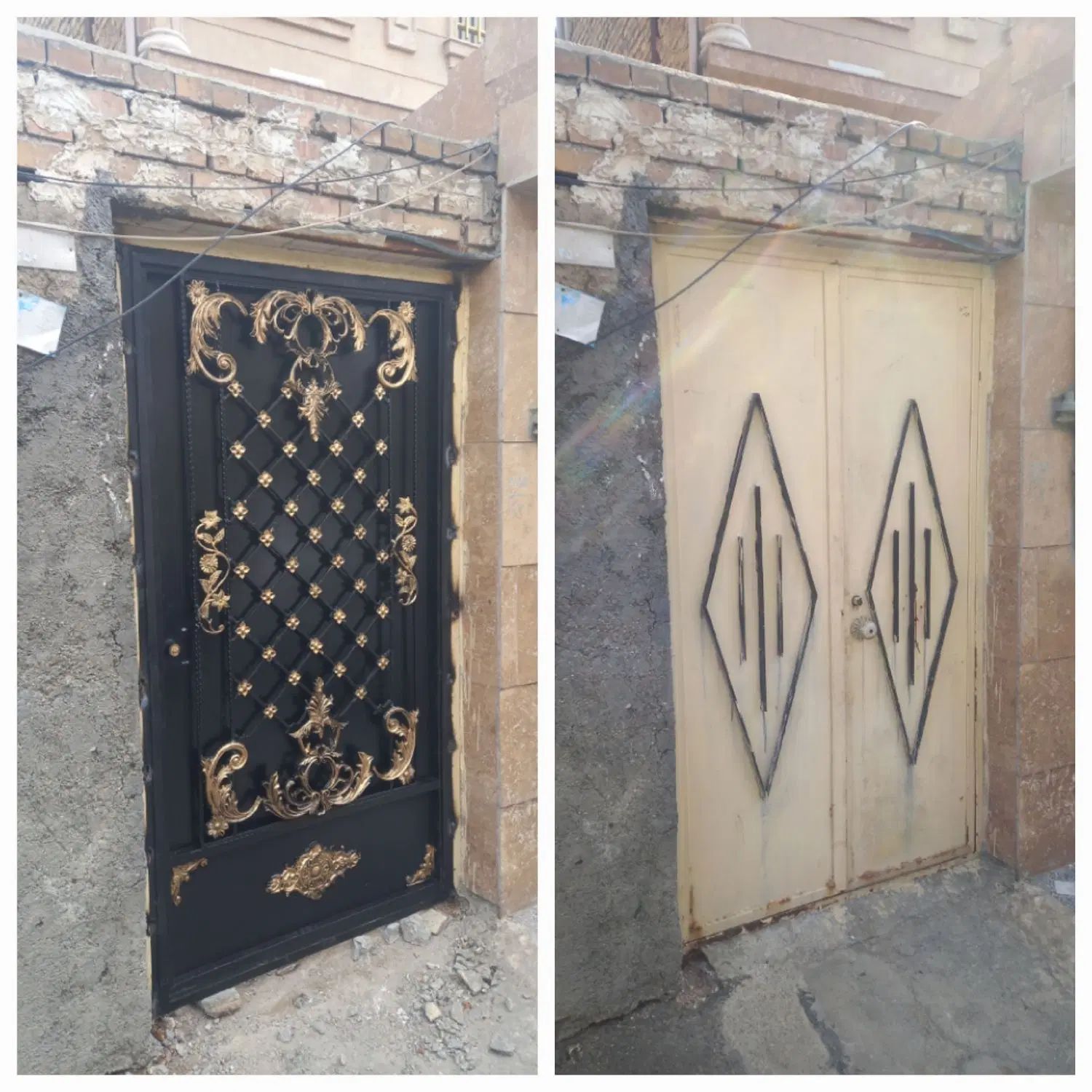 تعویض درب منزل /حیاط جوشکاری لوکس کد۱۱۱