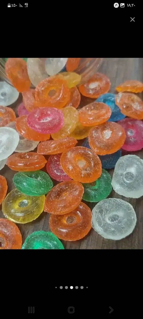 آب نبات میوه ای
