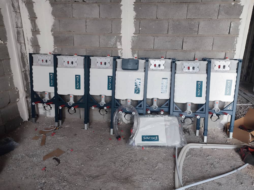 نصب تعمیر استراکچر والهنگ شیرالات توکار روکارتخصصی