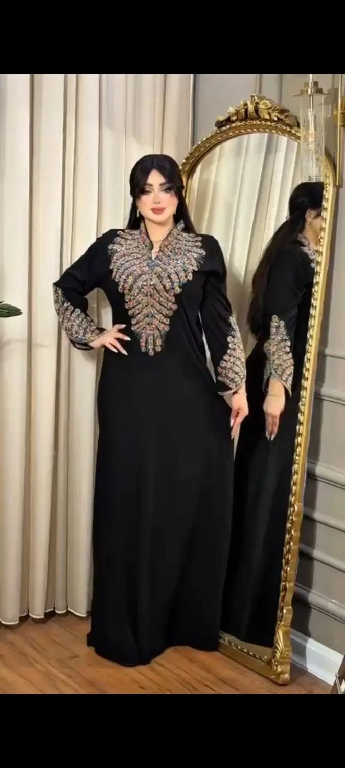 لباس نخی مجلسی بدون آبرفت خارجی