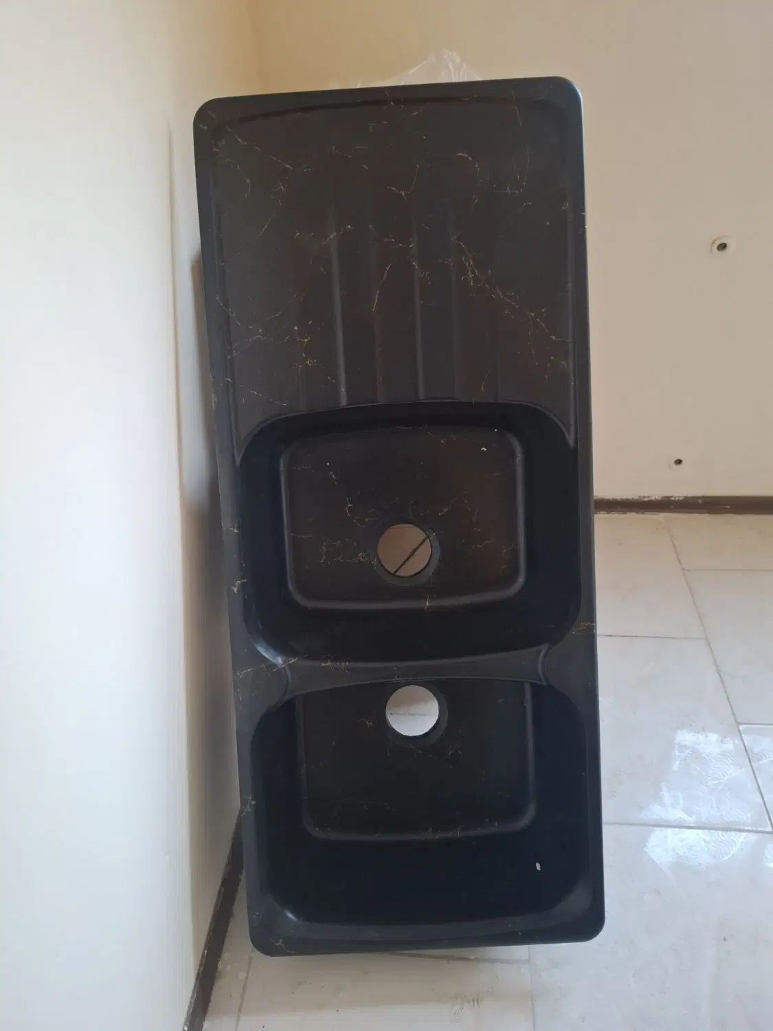سینک گرانیتی توکار 2 لگن هود و گاز روکار و توکار