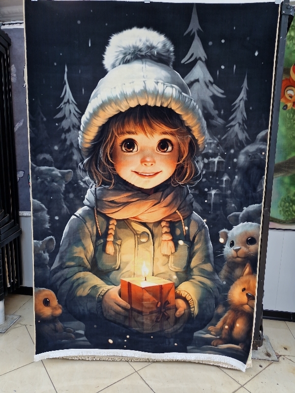 فرش عروسکی محتشم کاشان