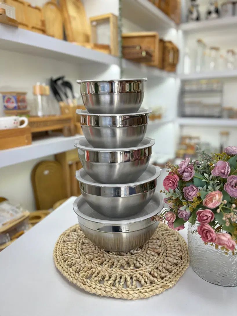 لگن استیل درب دار وارداتی