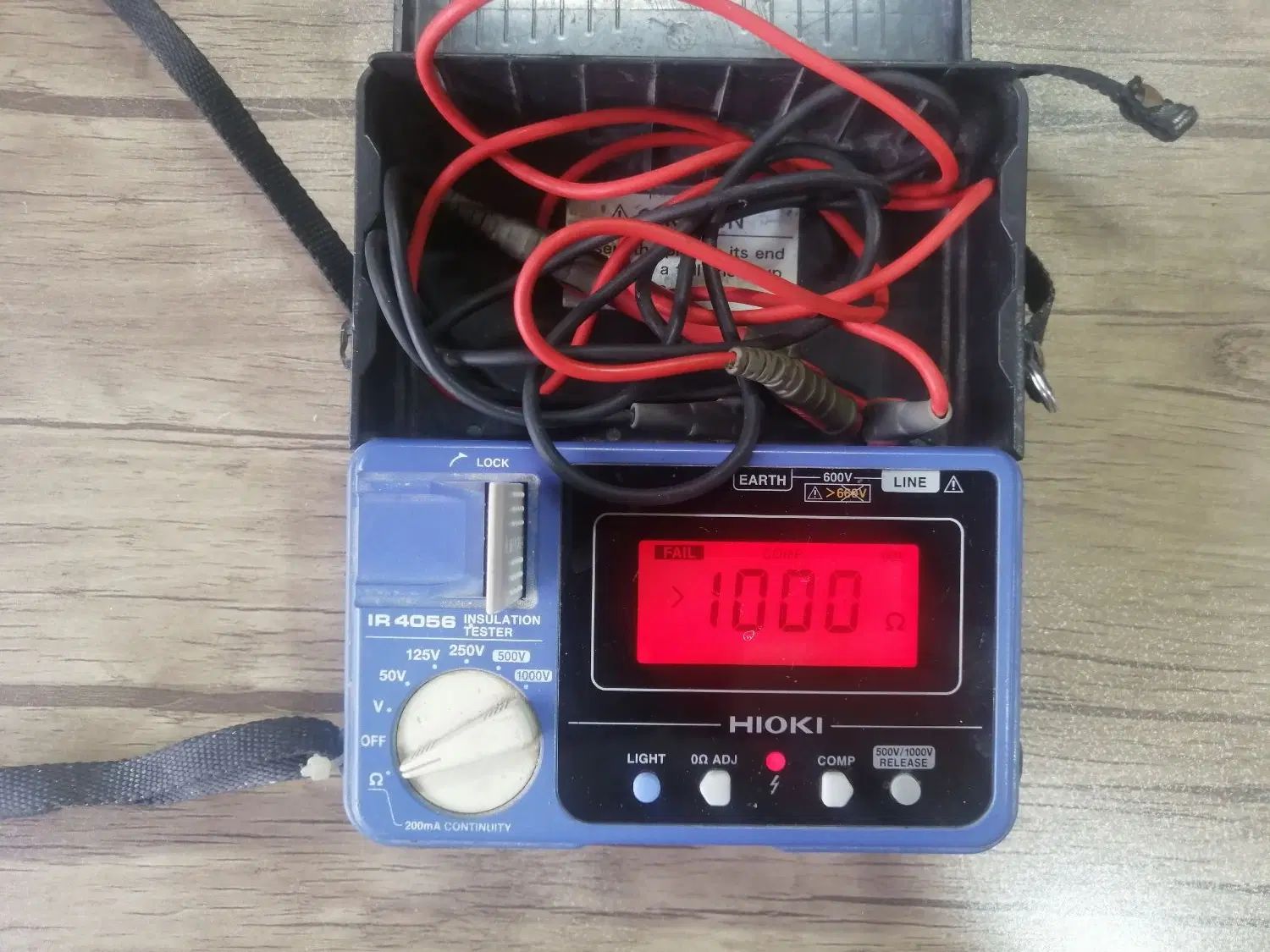 میگر تست عایق دیجیتال هیوکی IR4056 در اصفهان