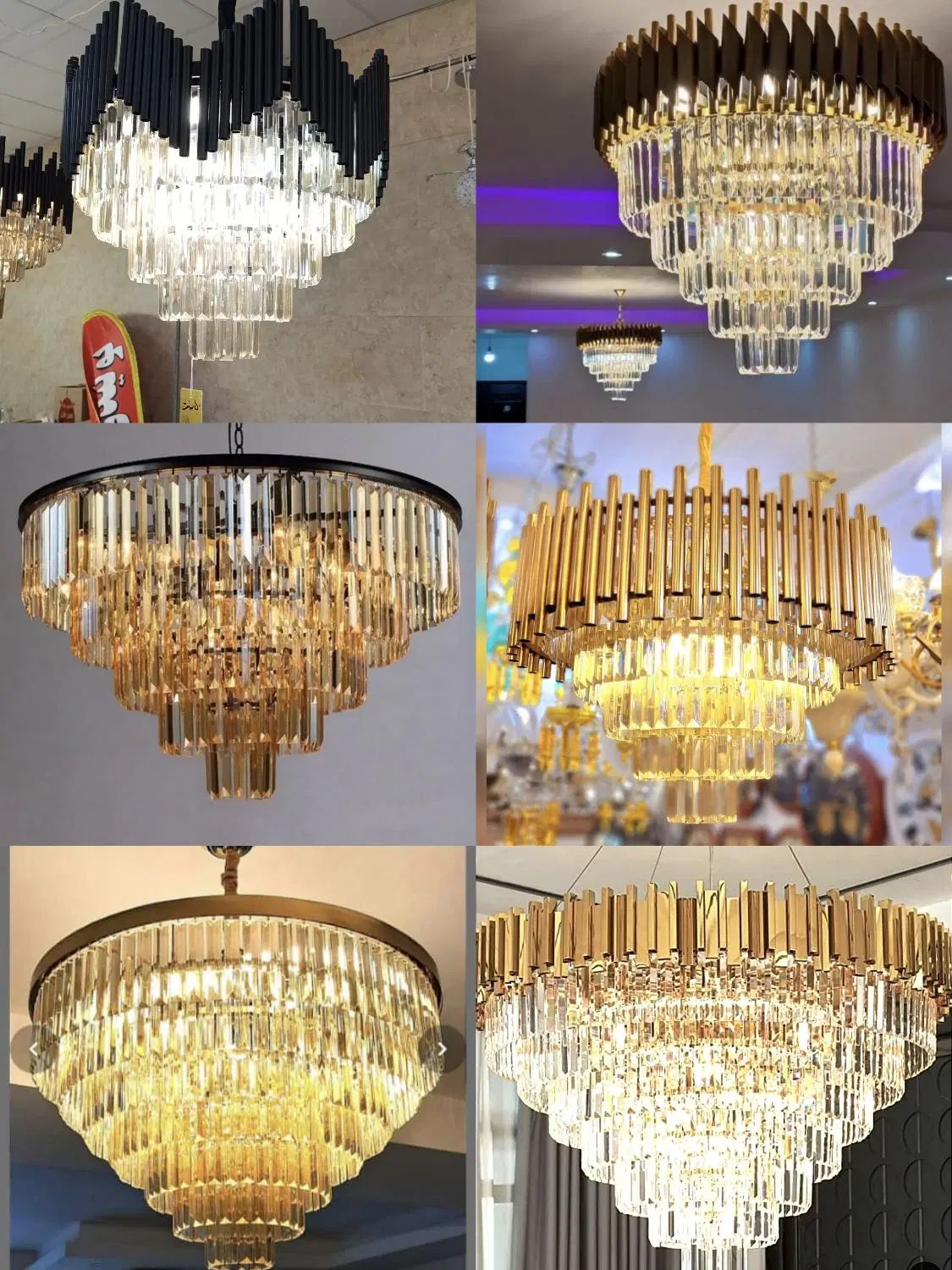 کارخانه لوسترسارینا(طبقاتی کریستال وارداتی)