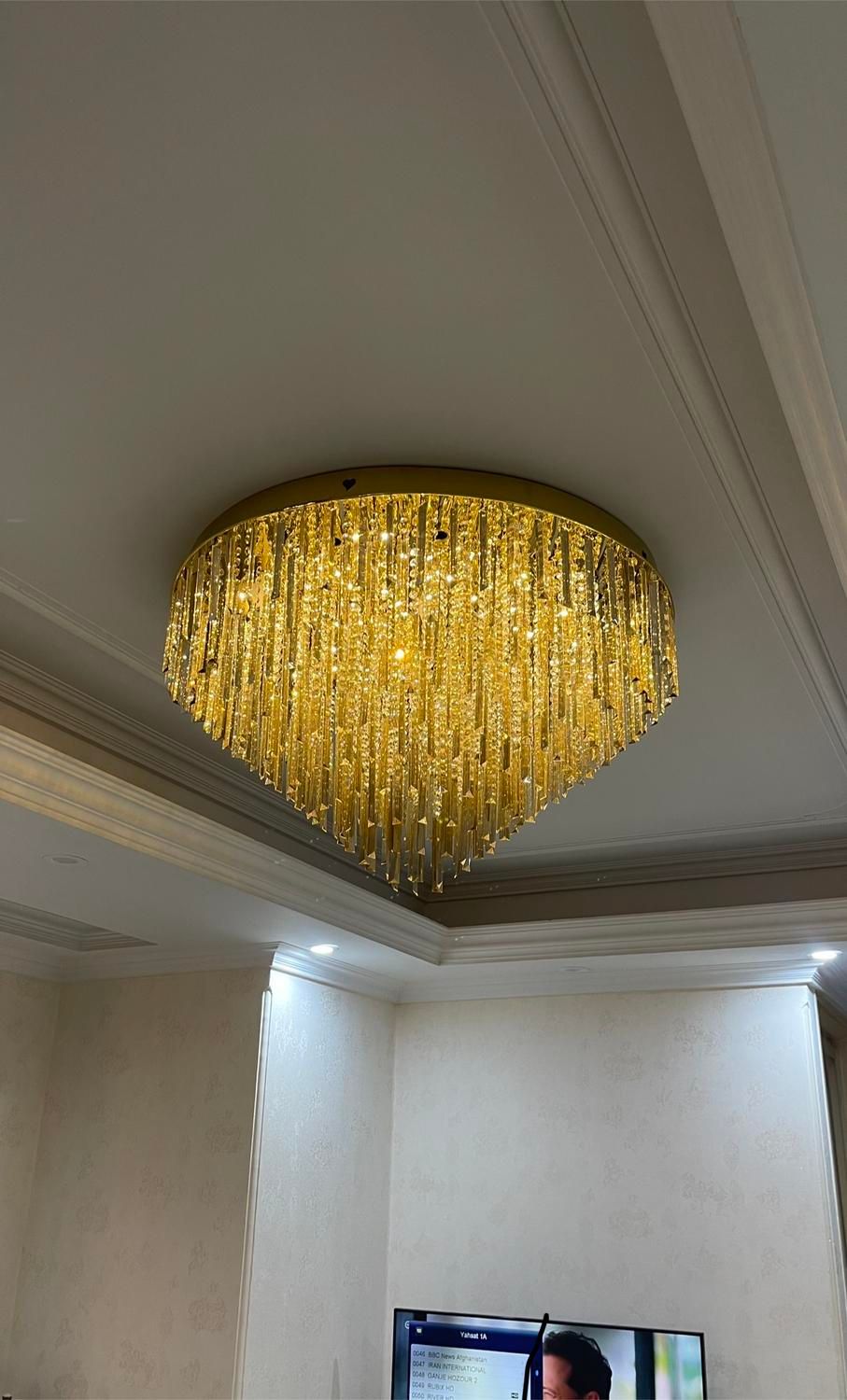 لوستر وارداتی مدل یاس مناسب مبل اسپرت و کلاسیک