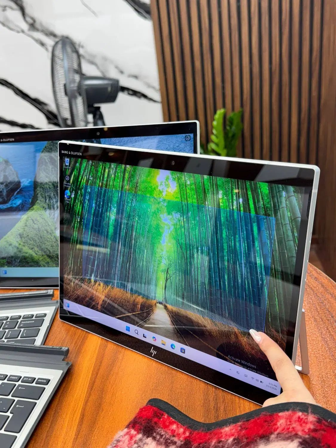 لپتاپ تبلتی مشخصات عالی سیم کارت خور hp x2 G8