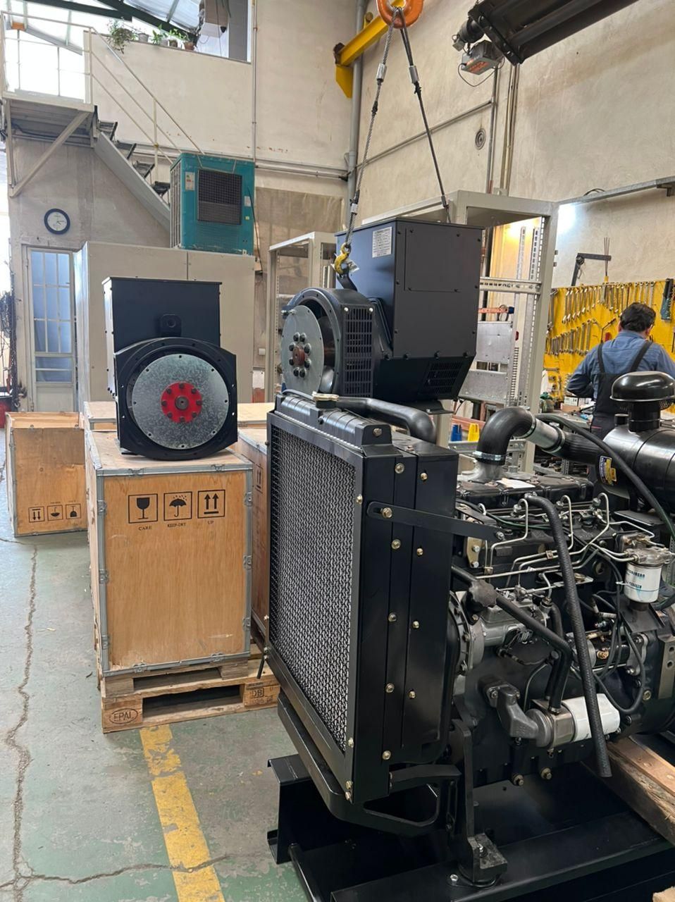 دیزل ژنراتور 85 کاوا با موتور MTI440C-100GD