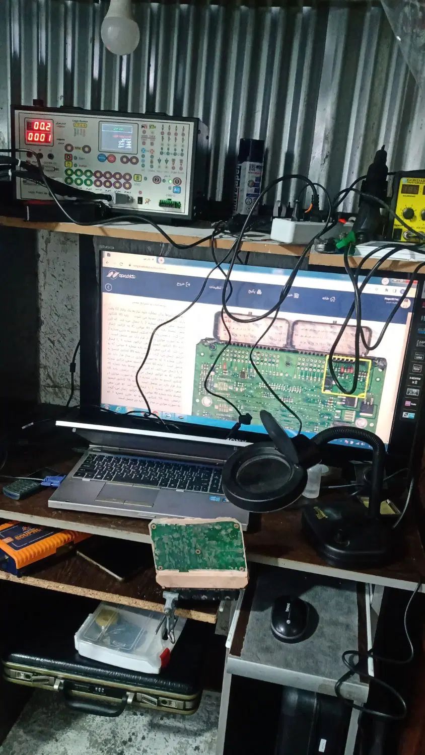 تعمیر و برنامهریزی ECU خودرو
