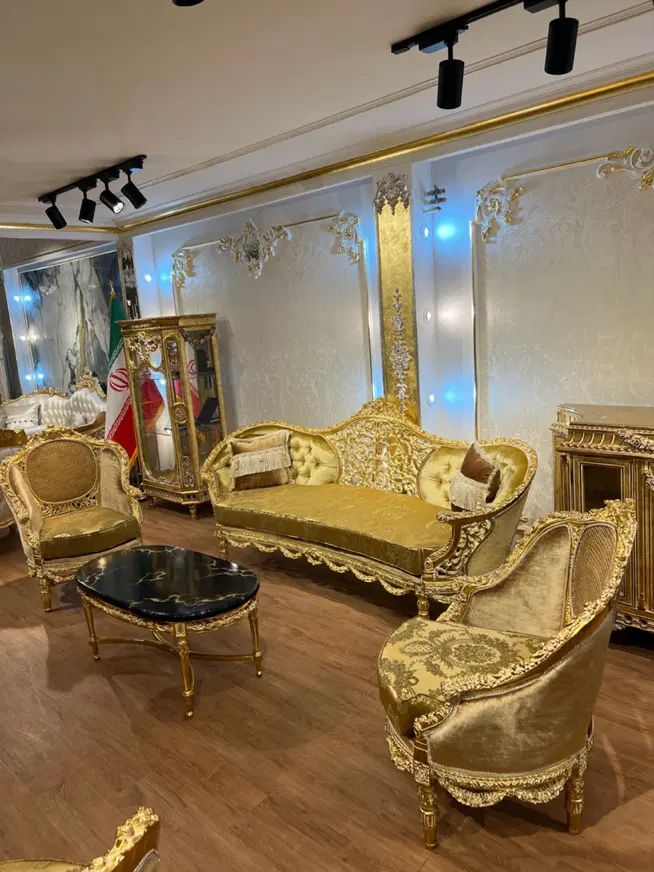مبل لوکس مصری ( ریز منبت - پارادایس) در چهارده