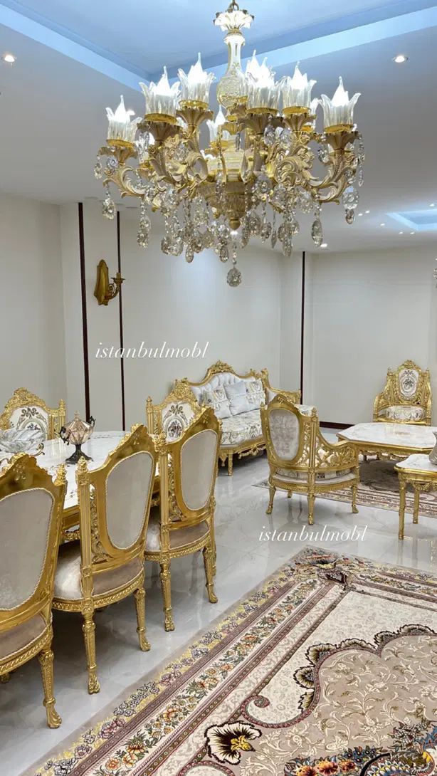جدیدترین شاهکار مجموعه(مدل فلور ورق طلا شمش) در چهارده